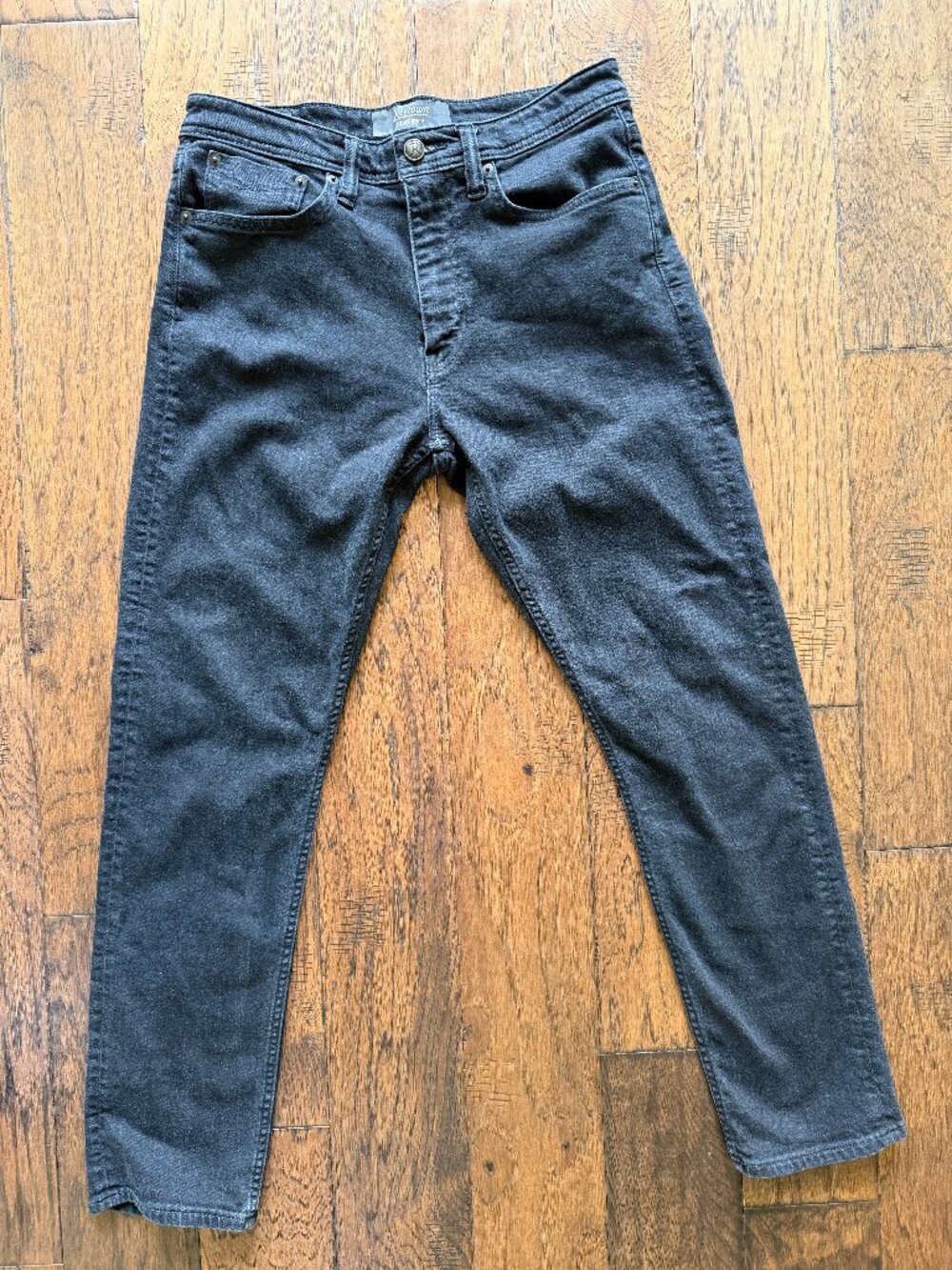 Revtown Decade Denim Black Stretch Pants Jeans W31 L30